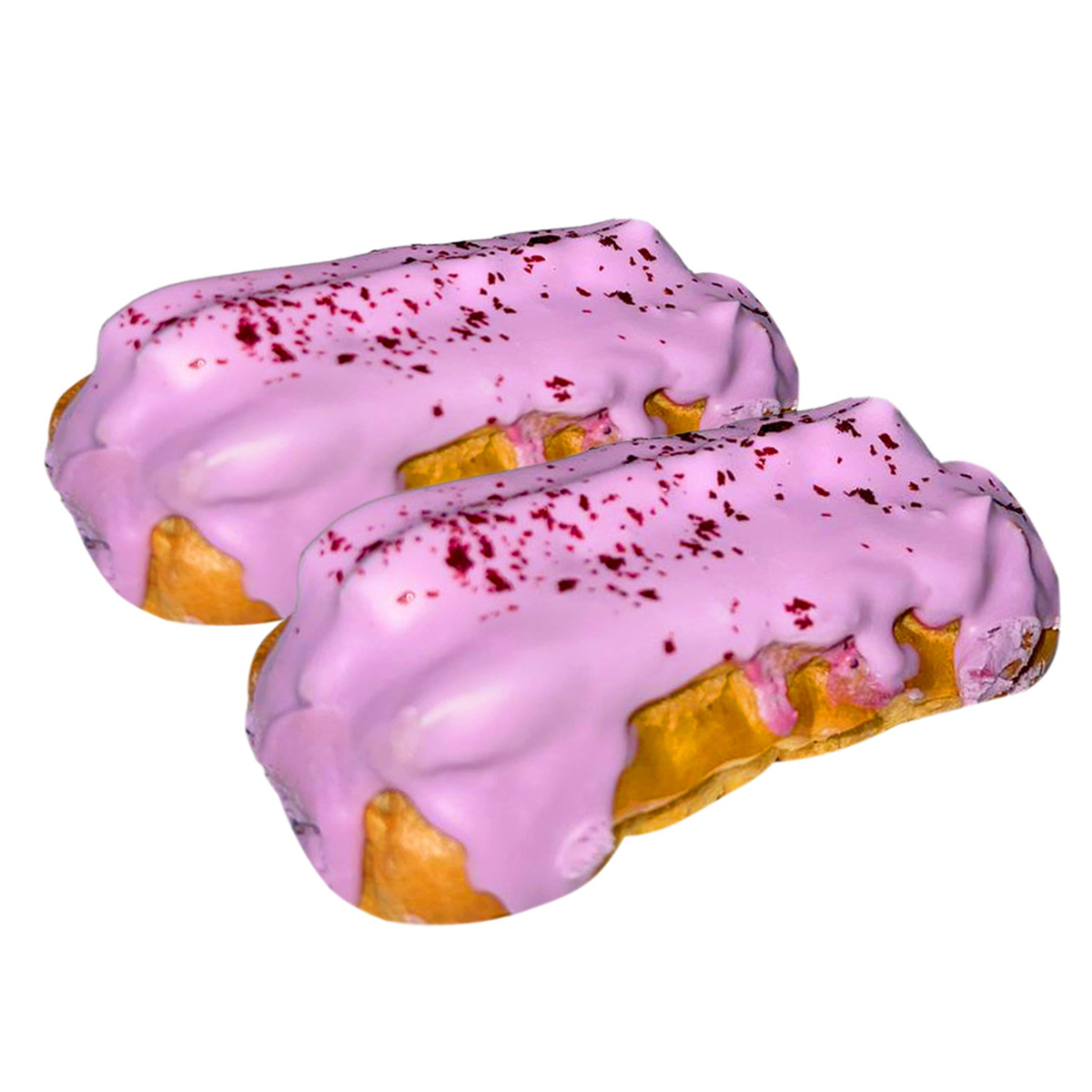 Еклер ЧорничнийКремСир 80г Власна Кондит