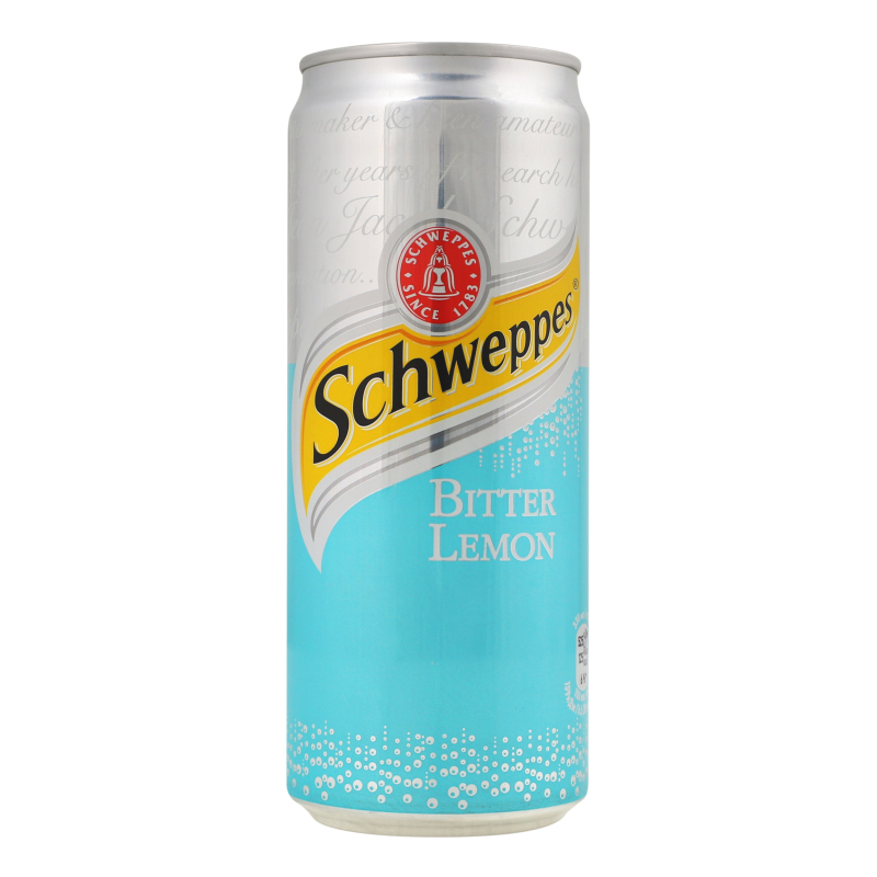 З Напій Schweppes 0,33л Bitter Lemon ж/б