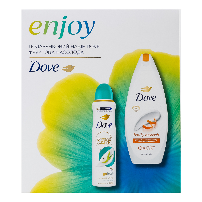 Набір подарунков Dove Фруктова насолода