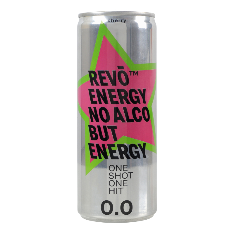 Напій б/а REVO 0,25л Вишня Енерджі