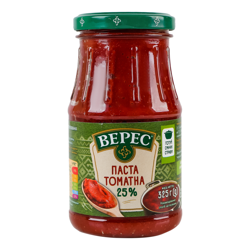 Паста Верес 25% 325г Томатна с/б