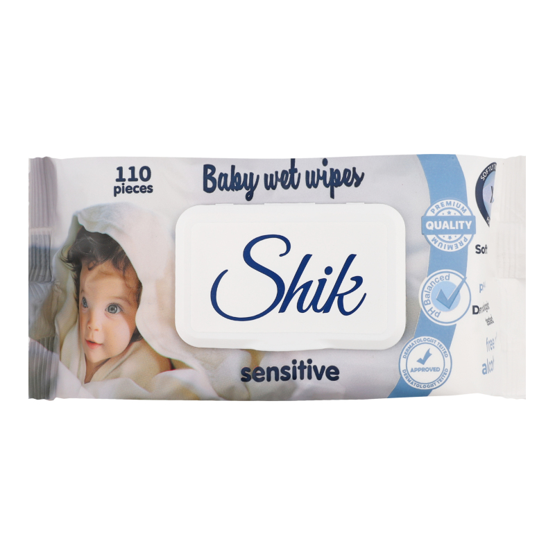Серветки вологі Shik 110шт дитячі