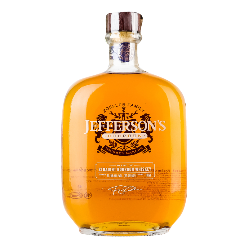Віскі бурбон Jefferson's 0,7л 41,15%