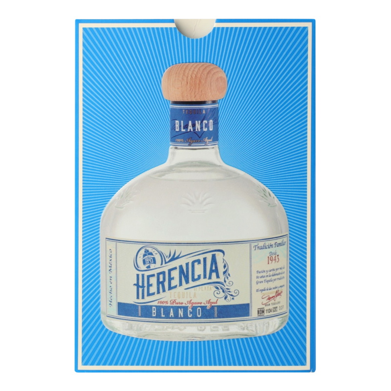 Текіла Herencia de Plata 0,7л Blanco 38%