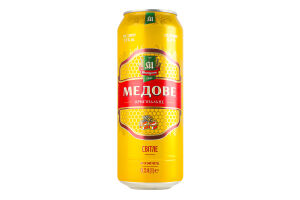 Пиво Микулин 0,5л Медове 5,8% ж/б
