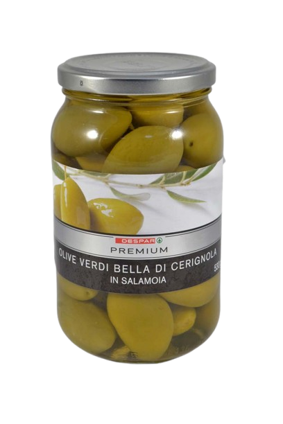 Оливки DESPAR 530гPremiumBellaDiCerignol
