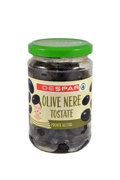 Оливки DESPAR 190г чорні сушені