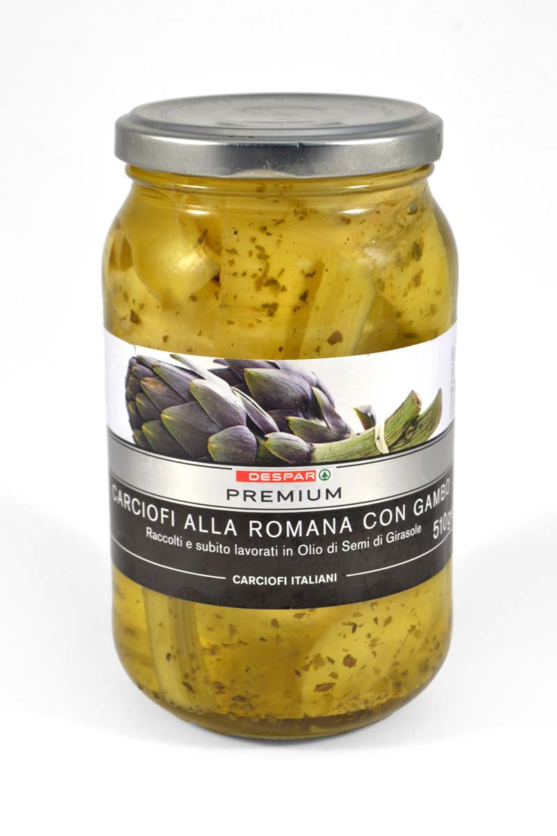 Артишоки DESPAR 510г Преміум в рим стил