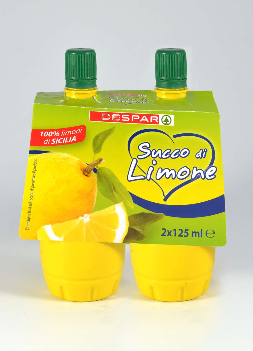 Сік DESPAR 2*125мл Лимонний