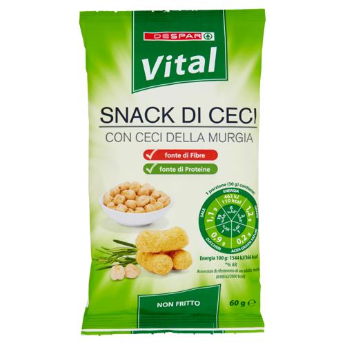 Снек DESPAR 60г Vital з нуту
