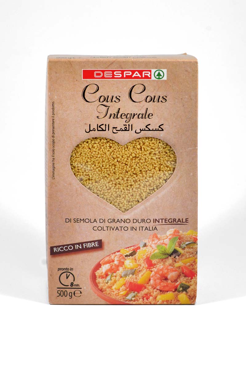 Крупа DESPAR 500г Кус-Кус цільнозерновий