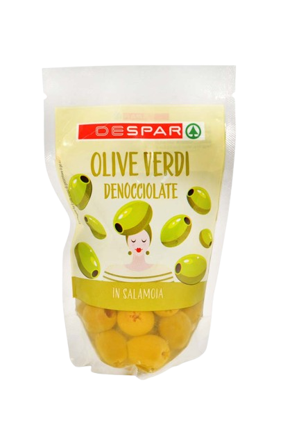 Оливки DESPAR 185г зелені б/к