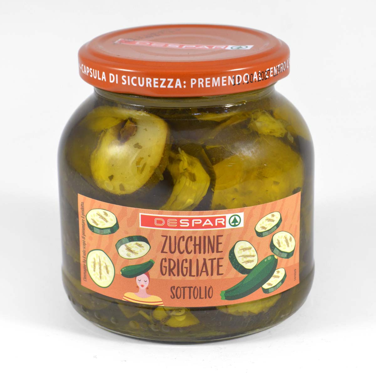 Кабачки DESPAR 280г грильовані