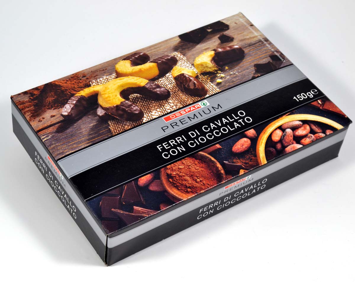 Печиво DESPAR 150г Шоколадні підкови