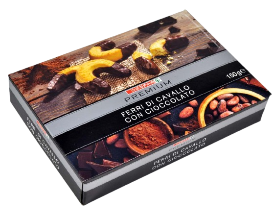 Печиво DESPAR 150г Шоколадні підкови