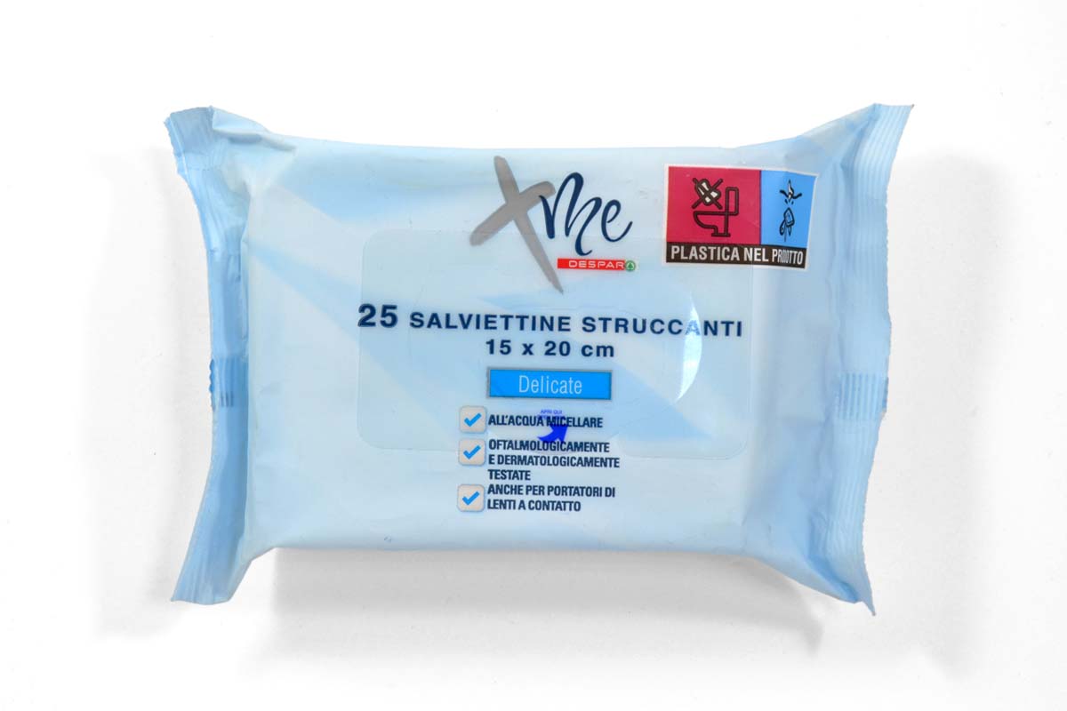 Серветки вологі DESPAR 25штXME міцеляр