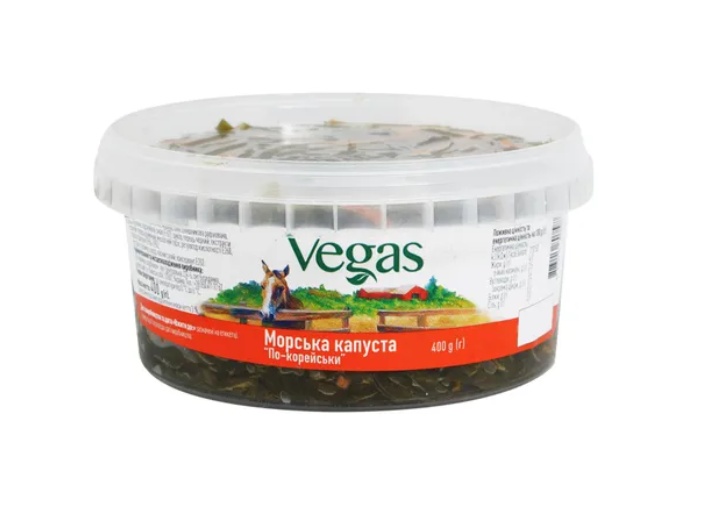 Морська капуста По-корейськи 400г Vegas