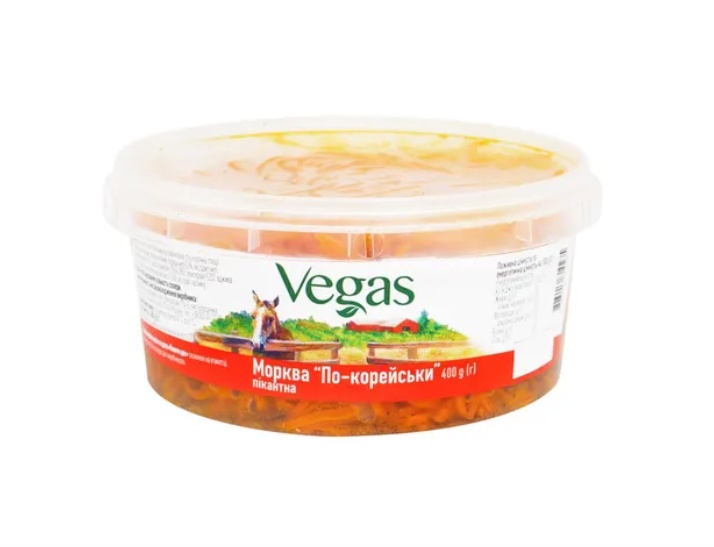 Морква По-корейськи 400г Vegas