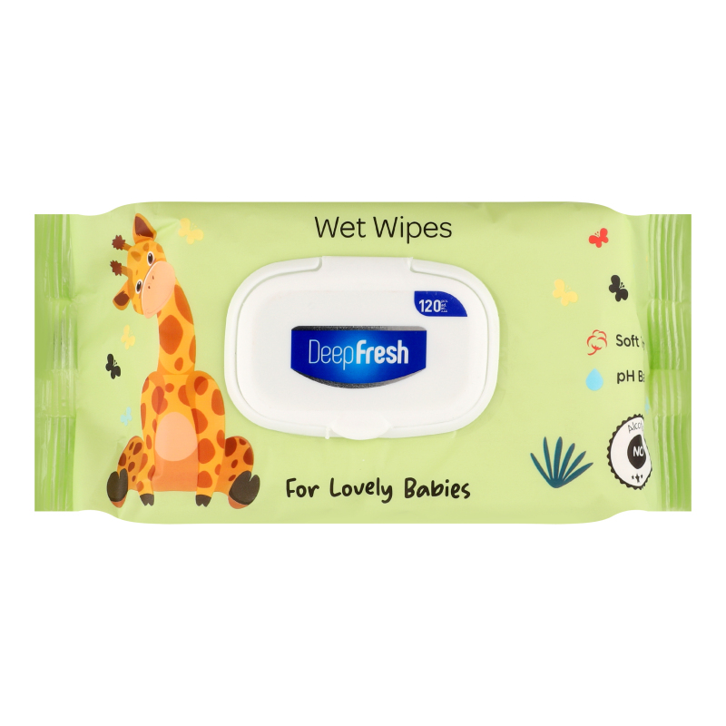 Серветки вол Deep Fresh 120штД/дітей