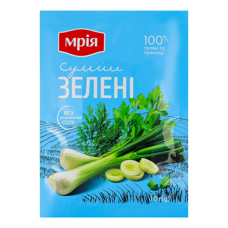 Приправа Мрія 10г Суміш зелені