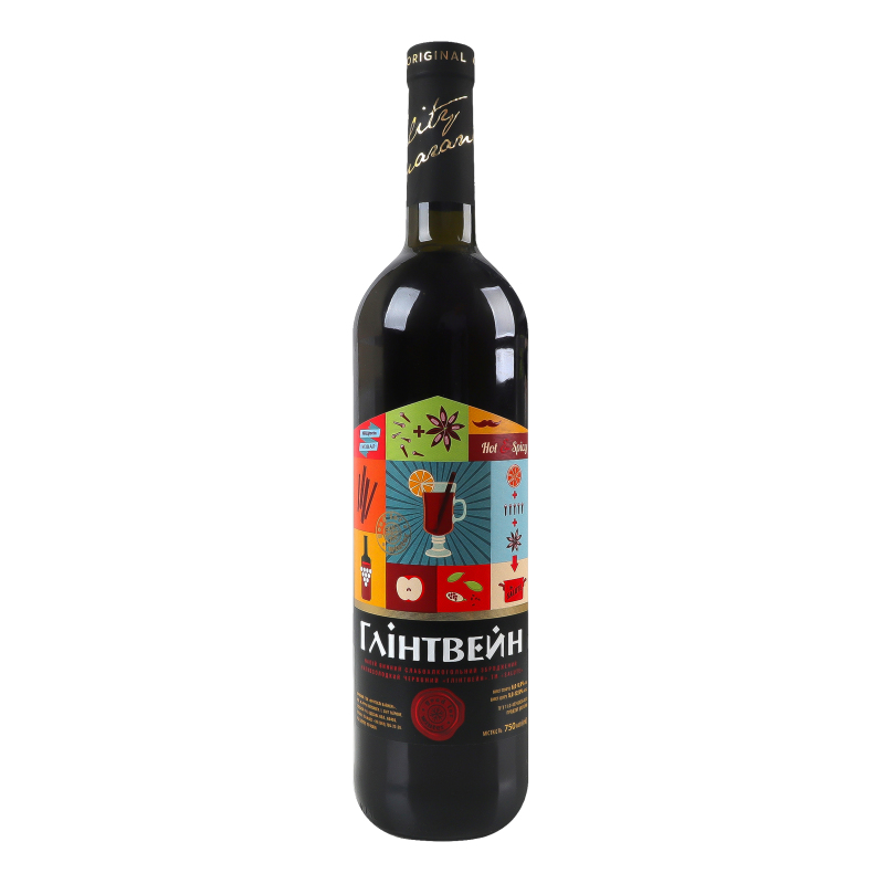 Напій вин Salute 0,75лГлінтвейн ЧН/с6,9%