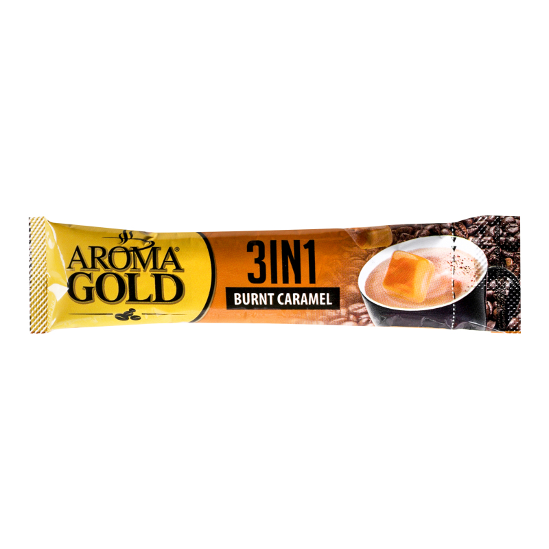 Напій кав AROMA GOLD 17г Смаж карам 3в1
