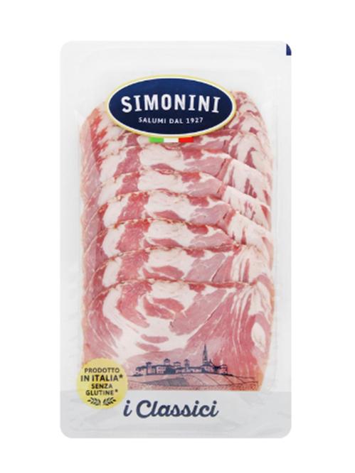 Бекон SIMONINI 80г Панчетта Дольче