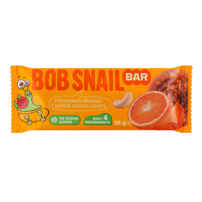 Батончик Равлик Боб 35г Хурма-кешю-апел