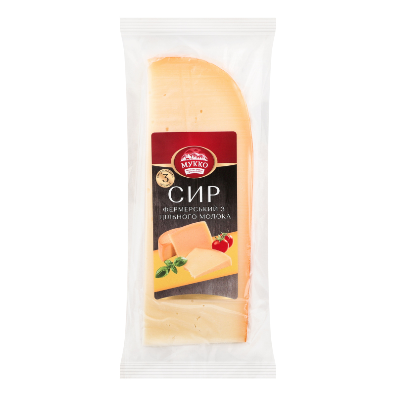 Сир Мукко тв 50,2% 170г Фермерський