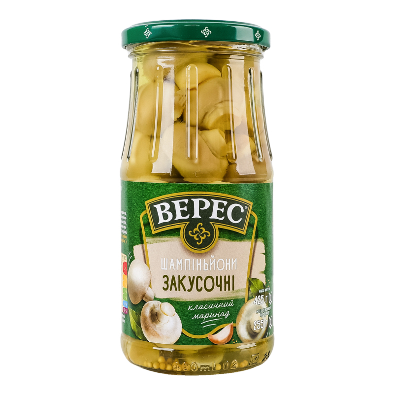 Гриби Верес 425г Печериці закус
