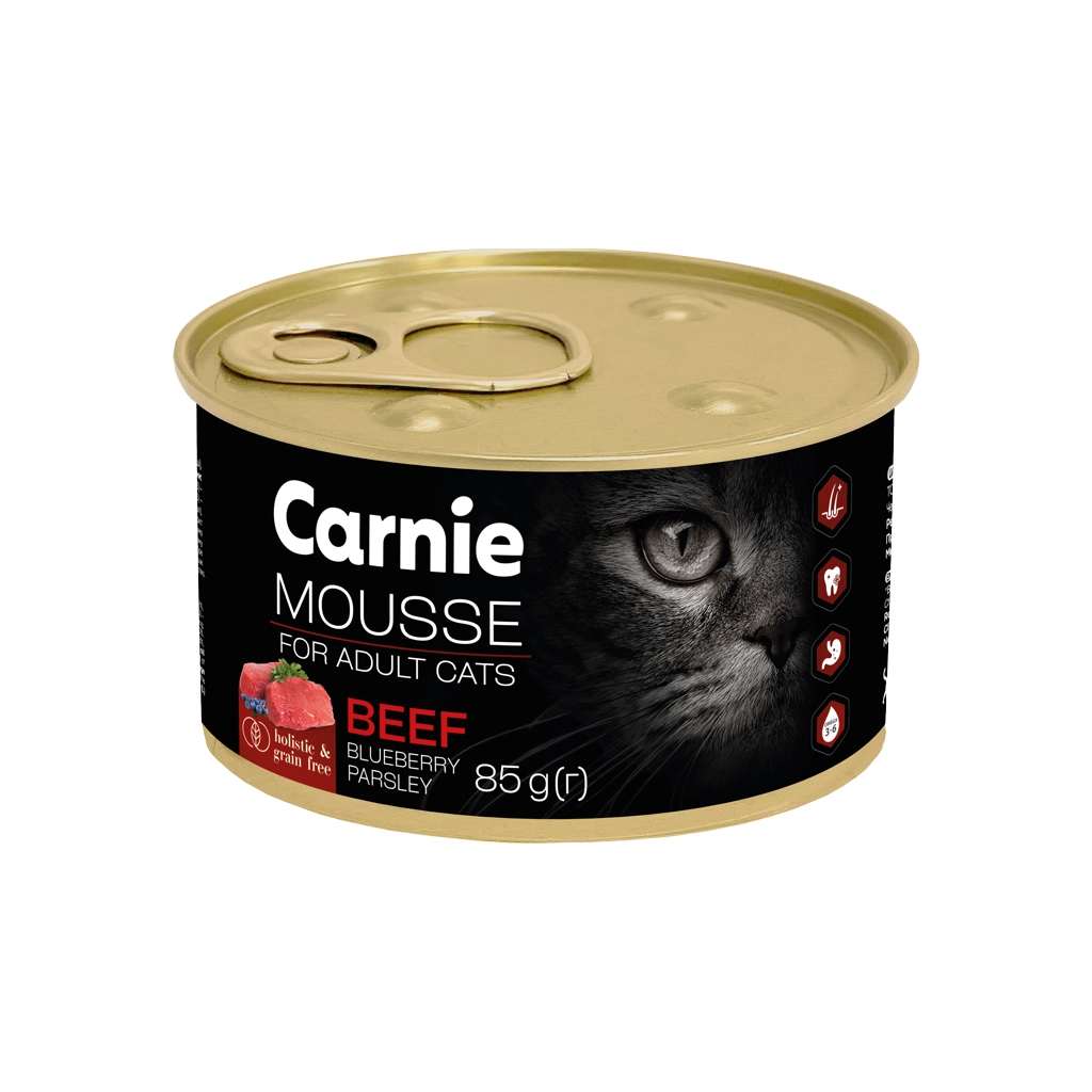Корм Carnie дк 85г Яловичина мясний мус