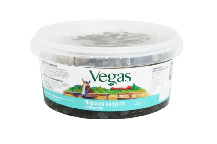 Морська капуста маринована 400г Vegas