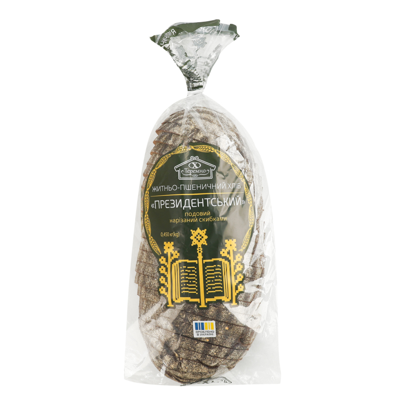 Хліб Теремно 450г Президентський