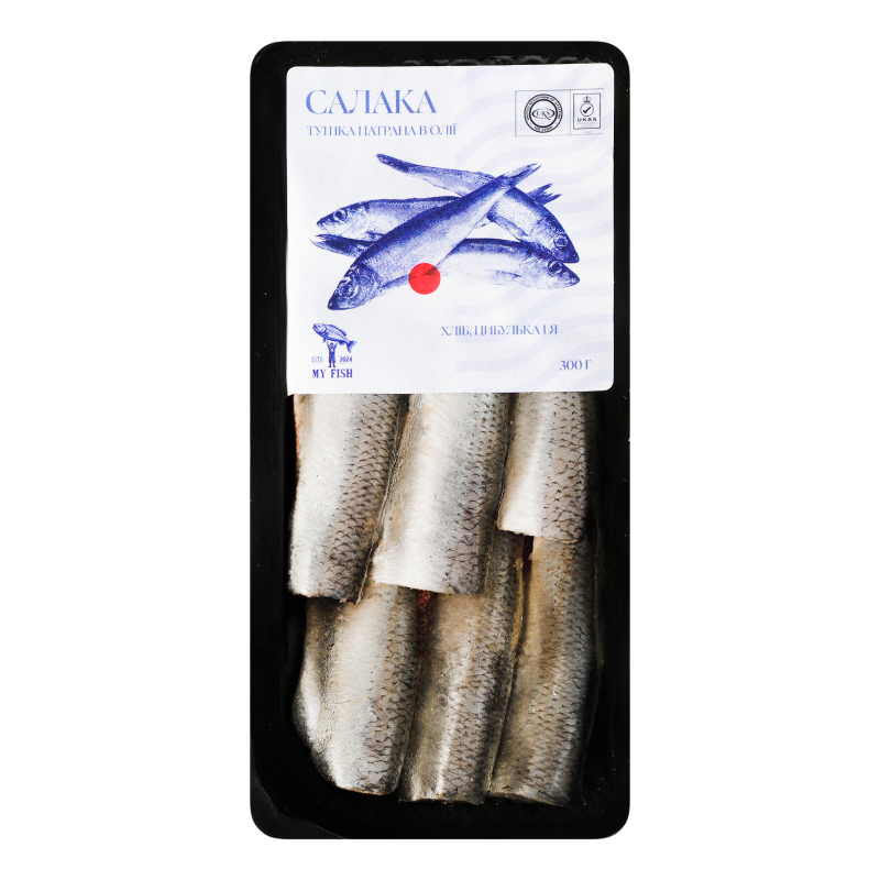Пресерва My Fish 300гСалака туш патр в/о