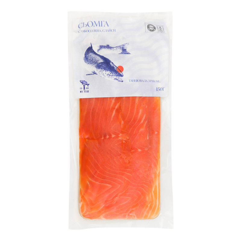 Риба My Fish 150г с/с Сьомга слайси