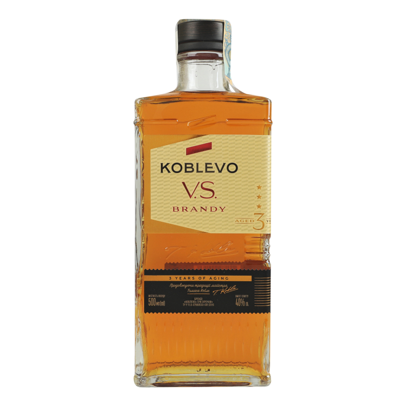 Бренді Коблево 0,5л VS 3* 40%