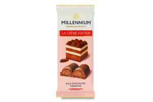 Шоколад Millennium 100гLa Creme Тірамісу