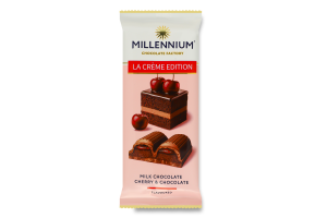 Шоколад Millennium 100г La Creme Вишн кр