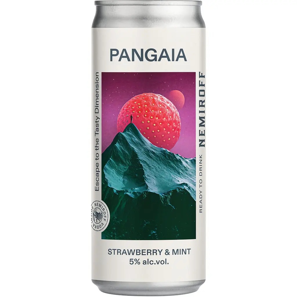 Напій с/алк Pangaia 0,33лStrawberMint5%
