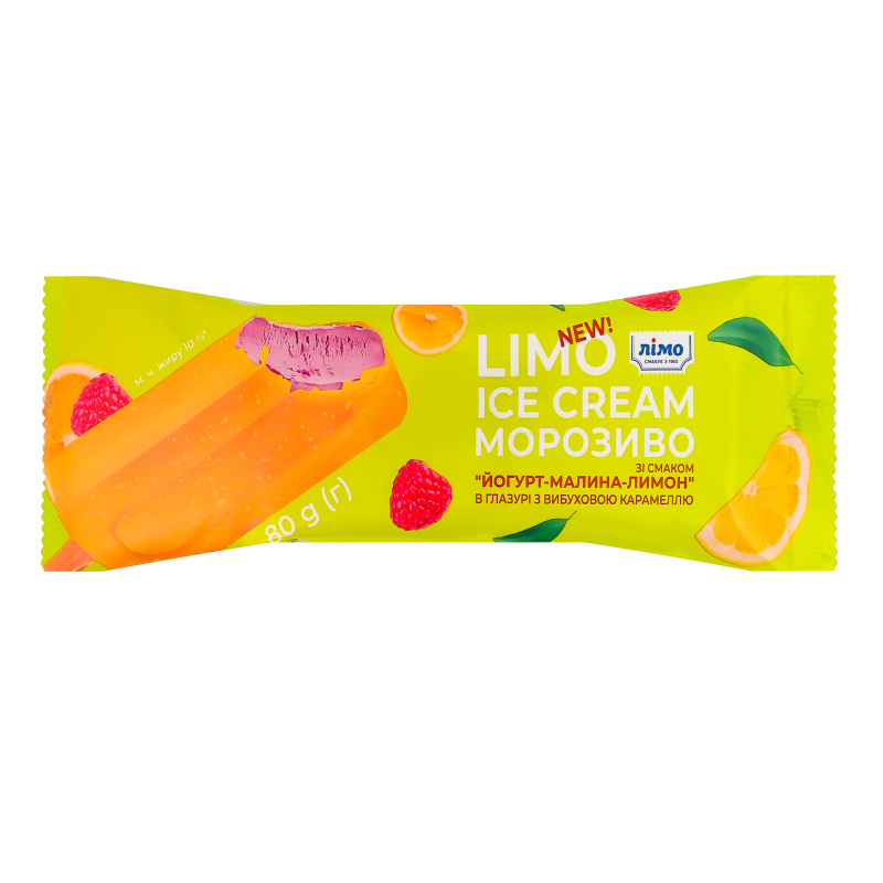 Морозиво Лімо 80г IceCreamЙогуртМалЛим