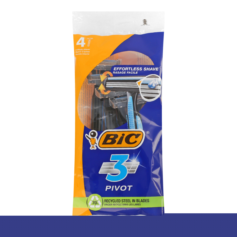 Бритва BIC 3 ПІВОТ УП4/3122