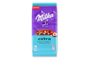 Шоколад Milka 130гМигд фундук кокос печ