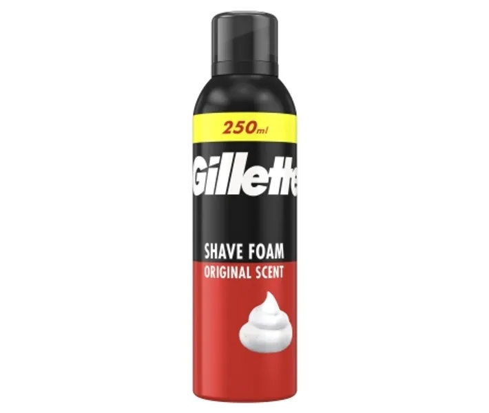 Піна д/гоління Gillette 250мл ОріджинСен
