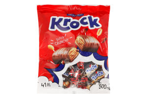 Цукерки ROSHEN 500г Krock з арахісом