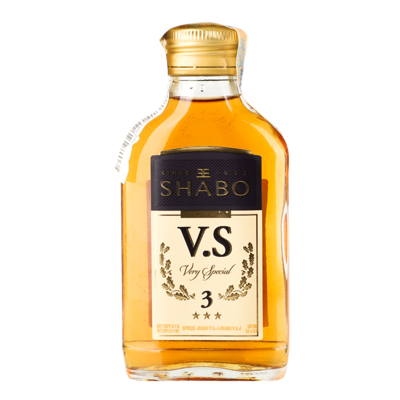Бренді Шабо 0,1л 3* V.S. 40%