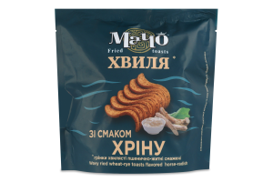 Грінки Мачо 80г Хрін пшен-жит хвилясті