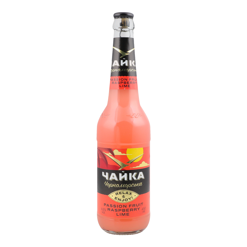 Пиво Чайка 0,45л Марак-Мал-Лайм скл 4,6%