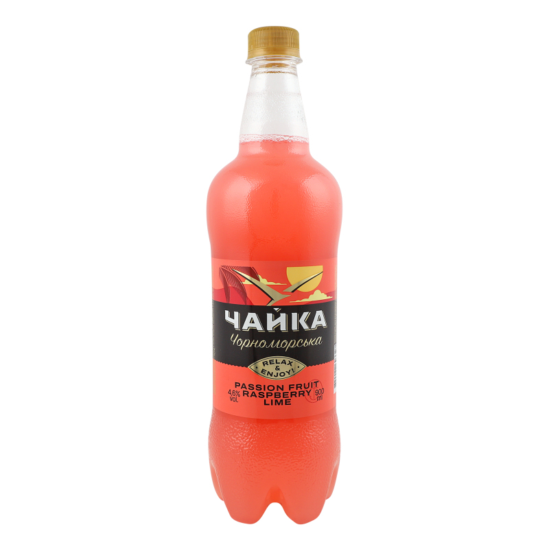 Пиво Чайка 0,9л Марак-Мал-Лайм п/пл 4,6%