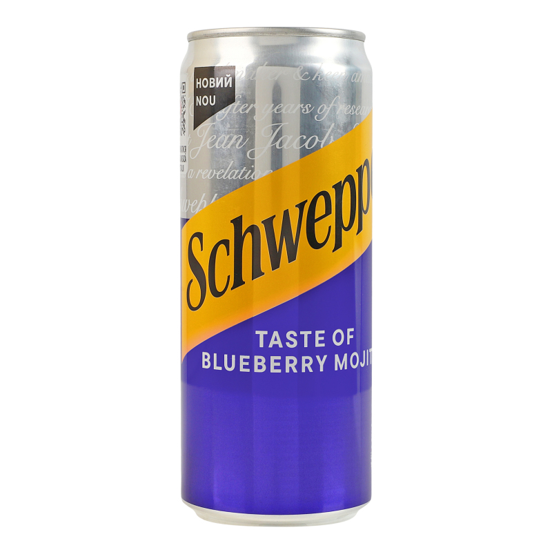 Напій Schweppes 0,33л Лохина мохіто ж/б