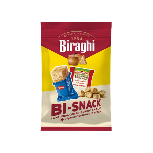 Снеки Biraghi 16,67+15г крек зі см піци